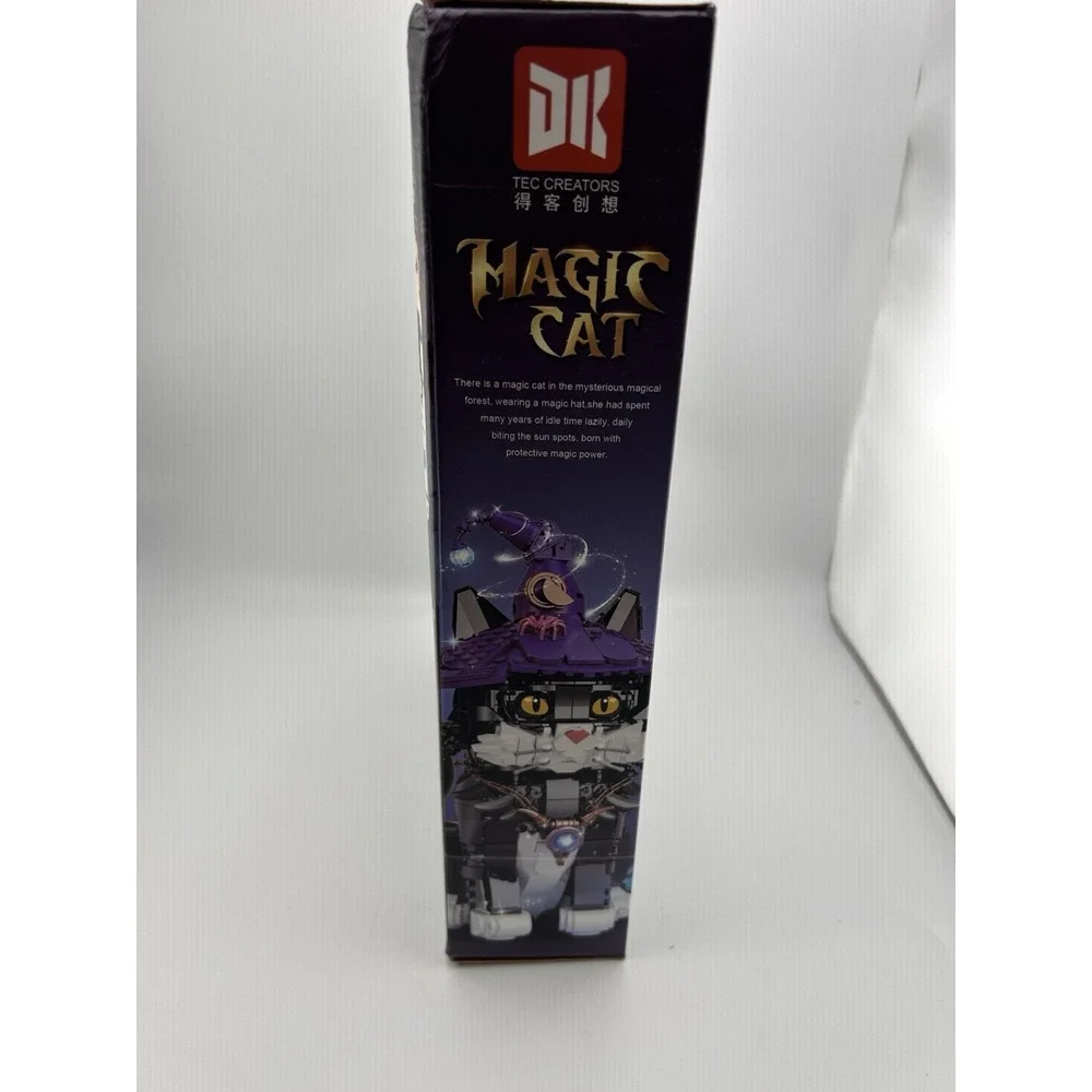 Magic Cat Building Blocks for Adult, Collectible Cat Model Set